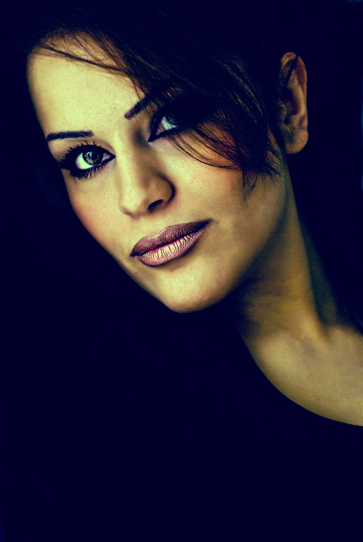 Moody colour portrait by Peter Szafel